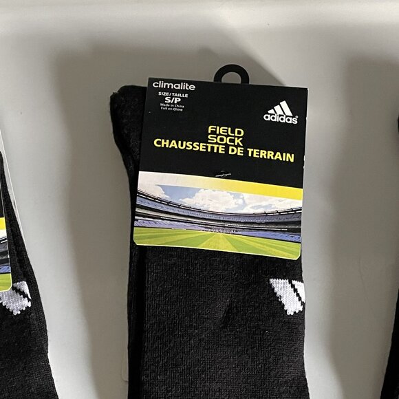 Adidas Field socks 3 pairs – Climalite - Size S - Picture 3 of 7